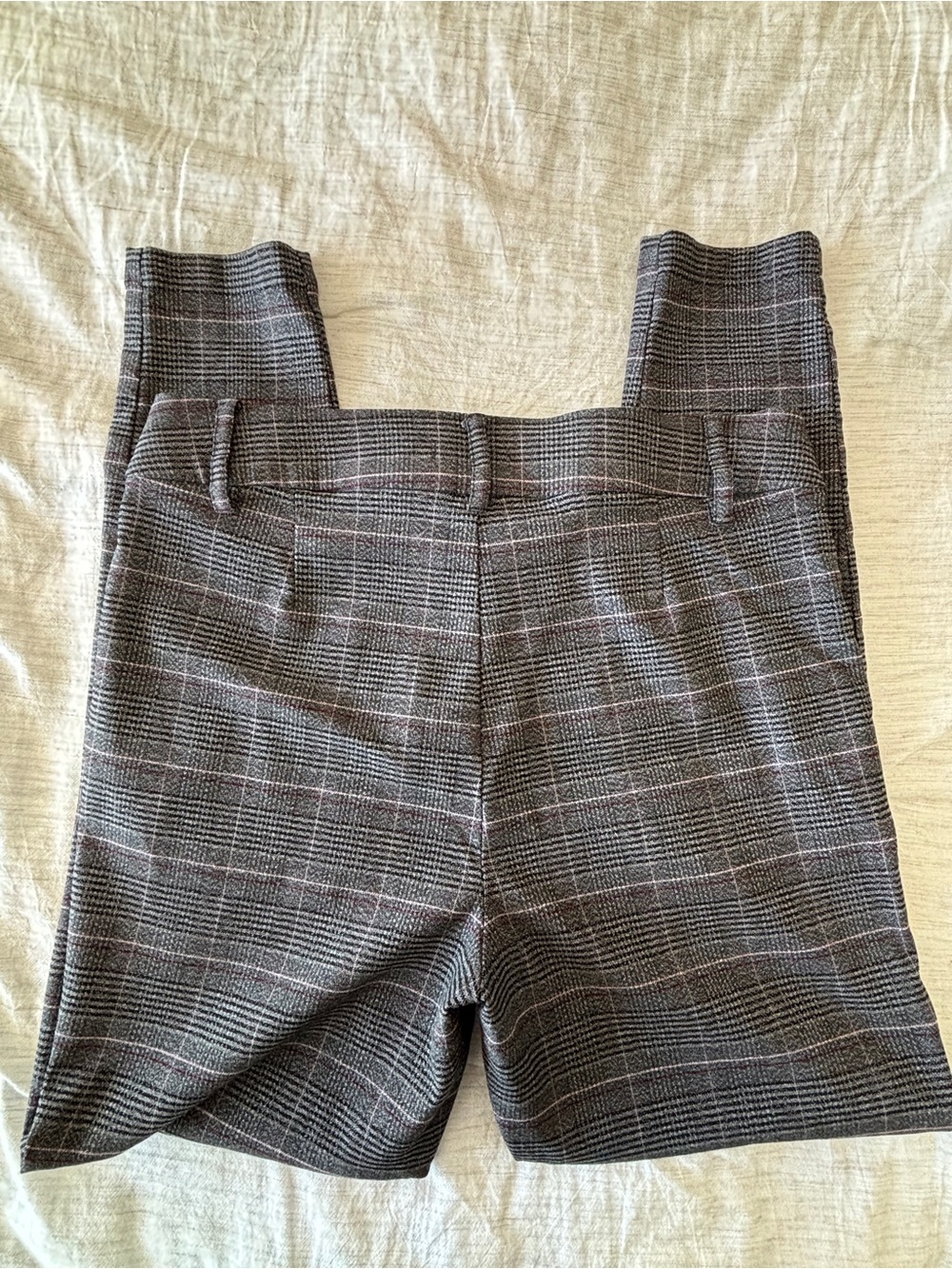 Women’s Maurice’s Gray Plaid Dress Pants L Reg